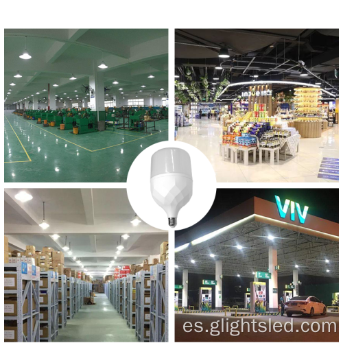 E27 B22 5W 10W 15W 20W 30W 40W 50W 60W Bombilla LED